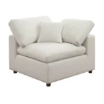 White SEC8061WH Modular Sofa Sleeper by Artisan Furniture Sectional Sofas Mobilia Cleopatra 16 White SEC8061WH Modular Sofa Sleeper by Artisan Furniture 16