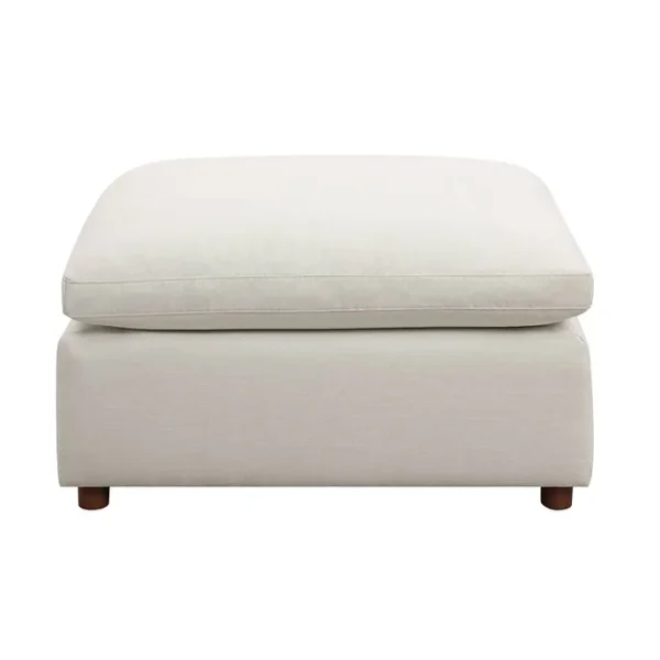 White SEC8061WH-OT Ottoman Artisan Furniture 5
