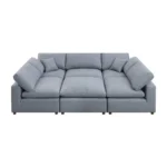 SEC8063GY Gray Modular Sofa Artisan Furniture