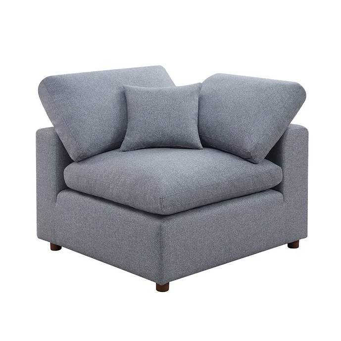 Gray SEC8063GY-WDG Wedge Artisan Furniture