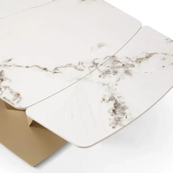 109 Golden Dining Table