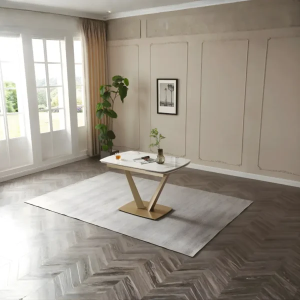 109 Golden Dining Table