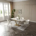 109 Golden Dining Table