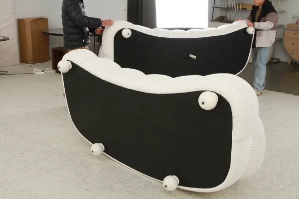 L8055WH Loveseats for Small Spaces by Artisan Furniture 11