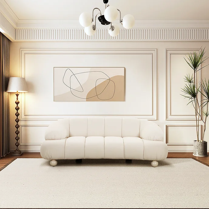 L8055WH Loveseats for Small Spaces by Artisan Furniture