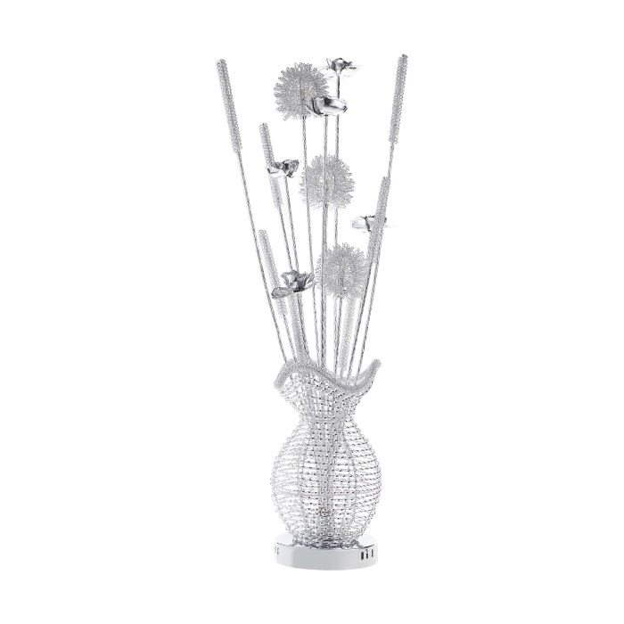 Table Lamp, LED Night Light Bellflower Collection By homelegence