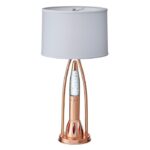 Satin Copper Table Lamp, Night Light Water dancing light Lenora Collection By homelegence Lighting Mobilia Cleopatra 7 Satin Copper Table Lamp, Night Light Water dancing light Lenora Collection By homelegence 7
