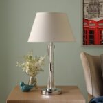 Chrome Aura Collection Table Lamp, By homelegence Lighting Mobilia Cleopatra 8 Chrome Aura Collection Table Lamp, By homelegence 8