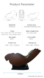 Massage Chair Parameters