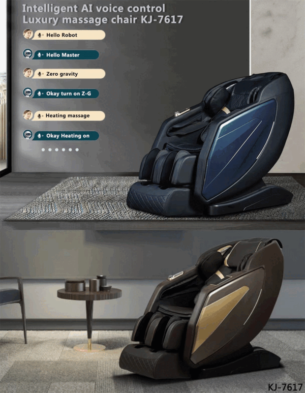 KJ-7617 Intelligent AI Voice Control Massage Chair p13540 By ESF Furniture 4