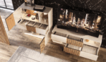 Blanco Mate Natura 03 Vitrine p13551 By ESF Furniture Curio & Buffet Mobilia Cleopatra 10 Blanco Mate Natura 03 Vitrine p13551 By ESF Furniture 10