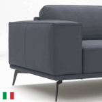 Leather Manhattan Dark Gray Right Sectional p13243 By ESF Furniture 8