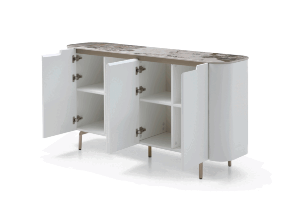 8010 Buffet Gloss Golden p13238 By ESF Furniture 14