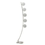 Satin Nickel Table Lamp, 5 Balls Night Light Jalen Collection By homelegence Lighting Mobilia Cleopatra 7 Satin Nickel Table Lamp, 5 Balls Night Light Jalen Collection By homelegence 7