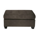 Exposed feet with faux wood Emilio Collection Ottoman By Homelegance 9