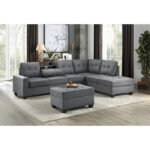 Dark Gray Maston Collection Ottoman / Storage By Homelegance Benches and Ottomans Mobilia Cleopatra 12 Dark Gray Maston Collection Ottoman / Storage By Homelegance 12