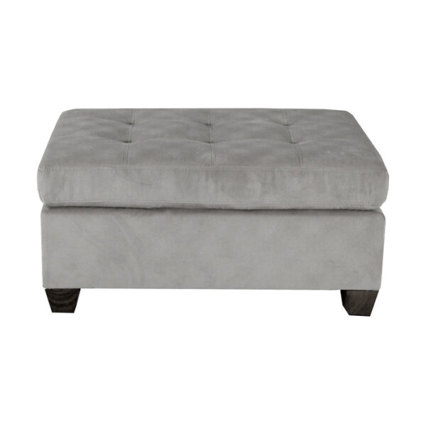 Taupe Exposed feet with faux wood Collection Cocktail Ottoman By Homelegance 6