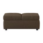 Brown Storage Ottoman/Chair Denby Collection By Homelegance Benches and Ottomans Mobilia Cleopatra 16 Brown Storage Ottoman/Chair Denby Collection By Homelegance 16