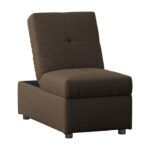 Brown Storage Ottoman/Chair Denby Collection By Homelegance Benches and Ottomans Mobilia Cleopatra 18 Brown Storage Ottoman/Chair Denby Collection By Homelegance 18