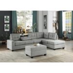 Gray Maston Collection Ottoman/Storage By Homelegance Benches and Ottomans Mobilia Cleopatra 10 Gray Maston Collection Ottoman/Storage By Homelegance 10