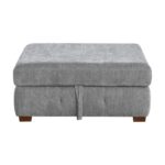 Gray 9624GY-4 Ottoman/Storage By Homelegance 13