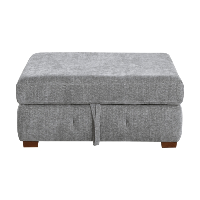 Gray 9624GY-4 Ottoman/Storage By Homelegance