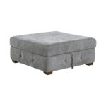 Gray 9624GY-4 Ottoman/Storage By Homelegance 14