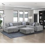 Gray 9624GY-4 Ottoman/Storage By Homelegance 16
