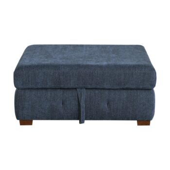 Blue 9624GY-4 Ottoman/Storage By Homelegance