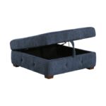 Blue 9624GY-4 Ottoman/Storage By Homelegance 15