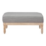 Gray 8557GY-4 Collection Ottoman By Homelegance Benches and Ottomans Mobilia Cleopatra 11 Gray 8557GY-4 Collection Ottoman By Homelegance 11