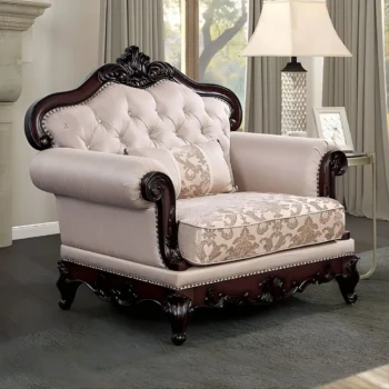 Veracruz Brown Chair FM65002BR-CH By Furniture Of America