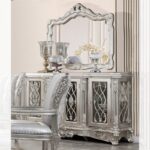 Silver Gray Dresser HD-5800GR By Homey Design Homey Design HD-5800 Collection Mobilia Cleopatra 7 Silver Gray Dresser HD-5800GR By Homey Design 7