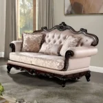 Veracruz Brown Loveseat FM65002BR-LV By Furniture Of America