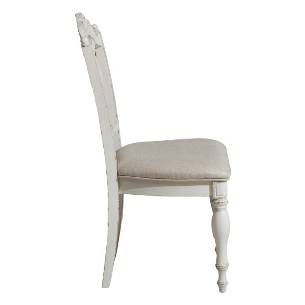 Antique White Cinderlla Collection Writing Desk chair by Homelegance 8