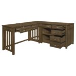 Blanche collection 3pc Corner Desk by homelegance 13