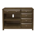 Brown Gray Blanche collection Credenza by Homelegance 13
