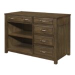 Brown Gray Blanche collection Credenza by Homelegance 16