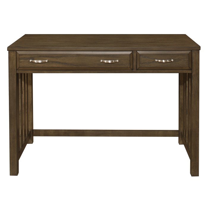 Brown gray Blanche collection Desk by Homelegance