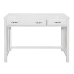 White Blanche collection Desk by homelegance Home Office Desks Mobilia Cleopatra 13 White Blanche collection Desk by homelegance 13