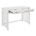 White Blanche collection Desk by homelegance Home Office Desks Mobilia Cleopatra 14 White Blanche collection Desk by homelegance 14
