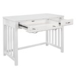 White Blanche collection Desk by homelegance Home Office Desks Mobilia Cleopatra 15 White Blanche collection Desk by homelegance 15