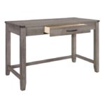 Brownish Gray Finish Woodrow Collection Writing Desk by homelegance Home Office Desks Mobilia Cleopatra 13 Brownish Gray Finish Woodrow Collection Writing Desk by homelegance 13