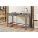 Brownish Gray Finish Woodrow Collection Writing Desk by homelegance Home Office Desks Mobilia Cleopatra 14 Brownish Gray Finish Woodrow Collection Writing Desk by homelegance 14