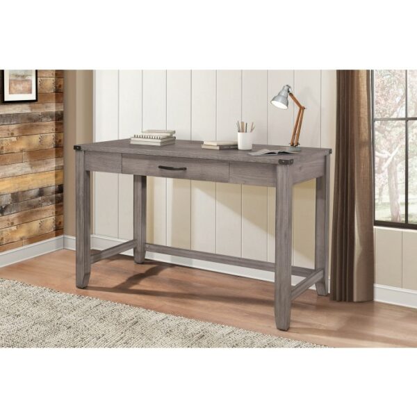 Brownish Gray Finish Woodrow Collection Writing Desk by homelegance 10