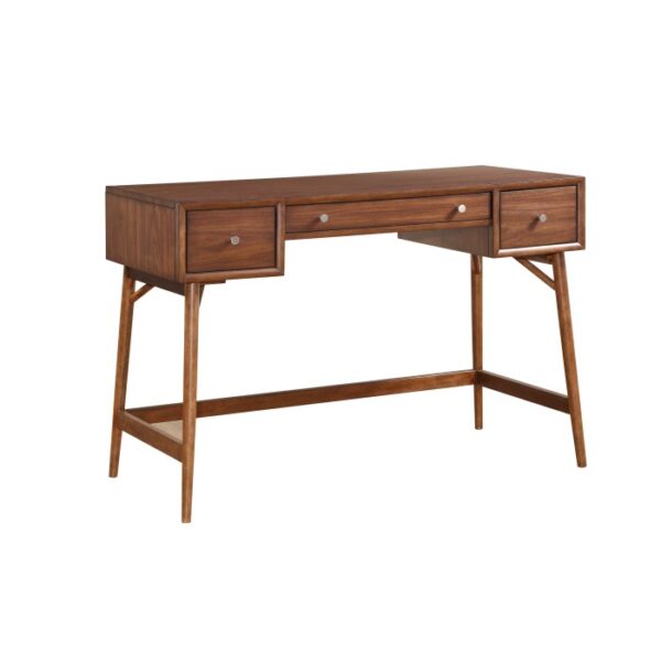 Brown Frolic Collection Counter Height Writing Desk by homelegance 7