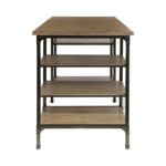 Weathered natural finish and rustic black metal finish Millwood Collection Counter height Writing Desk by homelegance Home Office Desks Mobilia Cleopatra 16 Weathered natural finish and rustic black metal finish Millwood Collection Counter height Writing Desk by homelegance 16