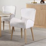 Oak Finish Qwin Side Chair DN02876 By ACME Dining Chair & Bench Mobilia Cleopatra 13 Oak Finish Qwin Side Chair DN02876 By ACME 13