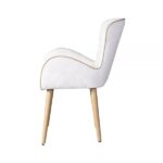 Oak Finish Qwin Side Chair DN02876 By ACME Dining Chair & Bench Mobilia Cleopatra 15 Oak Finish Qwin Side Chair DN02876 By ACME 15