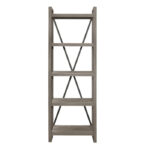 Weathered gray Bainbridge Collection Bookshelf By homelegnace Storage Furniture Mobilia Cleopatra 11 Weathered gray Bainbridge Collection Bookshelf By homelegnace 11